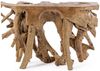 Konsole Dadsoli aus Teakholz, massives Unikat, Natur, 120 cm breit, von Bizzotto Bild 2