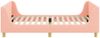 vidaXL Kinderbettgestell mit Kopfteil Rosa 80 x 200 cm Schafstoff 42010865 Bild 5