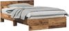 vidaXL Bettrahmen mit Kopfteil Altholz 193 x 125 x 70 cm Holzwerkstoff 3376060 Bild 2
