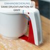WESTMARK Küchensieb Mehl- und Puderzuckersieb, Mit Griff, Kunststoff, Weiß/Rot, ABS Bild 2