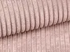 Vente-unique - AMELIA Pouf SamtStoff Puderrosa - B 69 cm x H 42 cm x L 102 cm Bild 3