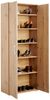 XORA 'ALEX' Schuhkommode XL, Holznachbildung Eiche Artisan, 70 x 179 x 33.5 cm, mit 5 Fachböden Bild 4