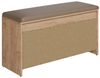 Platan Room Schuhschrank Schuhregal mit Sitzkissen, Schuhkommode, Schuhbank 100 cm Kaschmir Bild 3