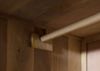 Kleiderschrank Mango 105x60x200 weiß lackiert TORONTO #365 Bild 3