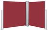 vidaXL Ausziehbare Seitenmarkise Rot 160 x 600 cm 48465 Bild 4