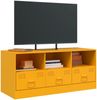vidaXL TV-Schrank Senfgelb 99x39x44 cm Stahl 841736 Bild 4