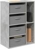 vidaXL Sideboard mit Schubladen Beton Grau 60 x 33,5 x 84 cm 8000471 Bild 3