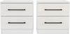 OTTO home Nachtkommode Sylt Schlafzimmerschrank Garderobe Schrank hochglanz (Spar-Set, 2 St, modernes Hochglanz Nachtschrank Set (2 Stück) Stilvolles Design), Nachttisch Bestseller Beistelltisch Kommode Bild 3