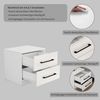 OTTO home Nachtkommode Sylt Schlafzimmerschrank Garderobe Schrank hochglanz (Spar-Set, 2 St, modernes Hochglanz Nachtschrank Set (2 Stück) Stilvolles Design), Nachttisch Bestseller Beistelltisch Kommode Bild 4
