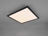 LED Deckenleuchte ALPHA Schwarz Panel eckig Ultra Slim, Quadrat 45cm Bild 3