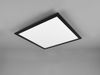 LED Deckenleuchte ALPHA Schwarz Panel eckig Ultra Slim, Quadrat 45cm Bild 4