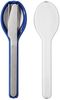 Mepal ELLIPSE Besteck-Set 3-teilig Vivid Blue Bild 2