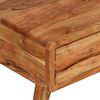 vidaXL Couchtisch mit Schublade Massivholz Geschnitzt 100x50x40 cm 244974 Bild 4