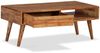 vidaXL Couchtisch mit Schublade Massivholz Geschnitzt 100x50x40 cm 244974 Bild 3