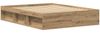 vidaXL Bettgestell ohne Matratze Artisan-Eiche 150x200cm Holzwerkstoff 3329313 Bild 4