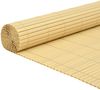 vidaXL Gartenzaun Doppelseitig 110x400 cm Gelb 317158 Bild 3