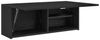 vidaXL Bad-Wandschrank Schwarz 80x25x30 cm Holzwerkstoff 860077 Bild 5