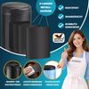 MONZANA® Sensormülleimer S schwarz 30L Bild 5