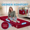 Bestschlaf Klappmatratze Gästematratze, 75x195x15 cm, rot Bild 2