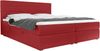 99rooms Bonvito Boxspringbett Rot Kunstleder MADRYT Taschen-Federung 180x200 cm Bild 5