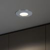 4er Set LED Einbauleuchte, rund, chrom, 8,3 cm Bild 3