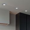 4er Set LED Einbauleuchte, rund, chrom, 8,3 cm Bild 2