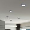 4er Set LED Einbauleuchte, rund, chrom, 8,3 cm Bild 5