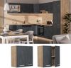 Hängeschrank R-Line Schwarz Beton 60 cm Vicco Bild 2