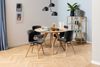 Esszimmerstuhl >Batilda -A1< (2er-Set) in Grau, Stoff - 47x82,5x53cm (BxHxT) Bild 3
