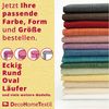 DecoHomeTextil Heimtextilmanufaktur Tischdecke Leinen Optik Tischdecke Tischtuch Abwaschbar Wasserabweisend Bild 3