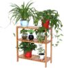 SONGMICS Badezimmerregal, Bambus natur, 60 x 26 x 66 cm Bild 3