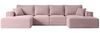 ALTDECOR Wohnlandschaft SIERRA-U-S, Couch mit Schlaffunktion, Wohnzimmer - Wohnlandschaft, Corner Sofa Bett Eckcouch Couch L-Form Schlafcouch Ausziehbar Bild 2