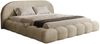 Compleo Polsterbett OMBIS, Wolkenbett mit Bettkasten und Lattenrost, Designer-Bett, MADE IN EU Bild 3
