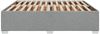 vidaXL Bettgestell ohne Matratze Hellgrau 180x200 cm Stoff 3284492 Bild 5
