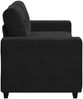 vidaXL Zweisitzer-Sofa Schwarz 180x77x82 cm Samt 4105127 Bild 5