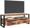 vidaXL TV-Schrank 120x35x45 cm Massivholz Akazie 247403 Bild 4