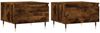 vidaXL Couchtische 2 Stk. Räuchereiche 50x46x35 cm Holzwerkstoff 830855 Bild 2
