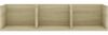 vidaXL CD-Wandregal Sonoma-Eiche 75x18x18 cm Holzwerkstoff 801313 Bild 4