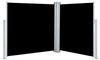 vidaXL Ausziehbare Seitenmarkise Schwarz 120 x 600 cm 48448 Bild 2