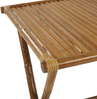 Beliani 'MOLISE' Garten-Beistelltisch, Bambusholz Heller Holzfarbton Bild 4