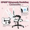 Dowinx Gaming Stuhl Süße Hund Edition Ergonomisch PU-Leder weiß Kaninchen Bild 5