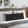 vidaXL Sofakissen 2 pcs Schwarz 120 x 40 cm Stoff 42013784 Bild 4