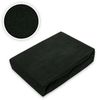 EXKLUSIV HEIMTEXTIL Frottee Spannbettlaken Premium 60 - 70 x 140 cm Schwarz 80% Baumwolle 20% Polyester Öko - Tex Zertifiziert Bed-Sheet Bettlaken Spannbetttuch Bild 2