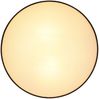 Deckenleuchte Wohnzimmer Deckenlampe Schlafzimmer Textil Schirm 15582D Bild 3