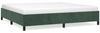 Bettgestell 80x200 cm Samt Dunkelgrün 200x200 cm Bild 2