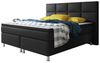 Boxspringbett Miami 180x200 cm Kunstleder Schwarz Bild 4