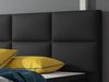Boxspringbett Miami 180x200 cm Kunstleder Schwarz Bild 3
