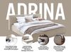 Home affaire Polsterbett Adrina mit Biesenoptik, Feincord und Luxus-Microfaser, bis 280kg, auch in Überlänge 220 cm, 4 Breiten bis 200cm Bild 4