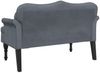 vidaXL Bank mit Kissen Dunkelgrau 120,5 x 65 x 75 cm Samt 372141 Bild 5