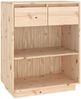 Beistellschrank, Büroschrank, Sideboard 60x34x75 cm Massivholz Kiefer Bild 2